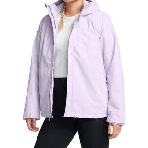 NEW UNDER ARMOUR storm porter 3-in-1 jacket in lavender